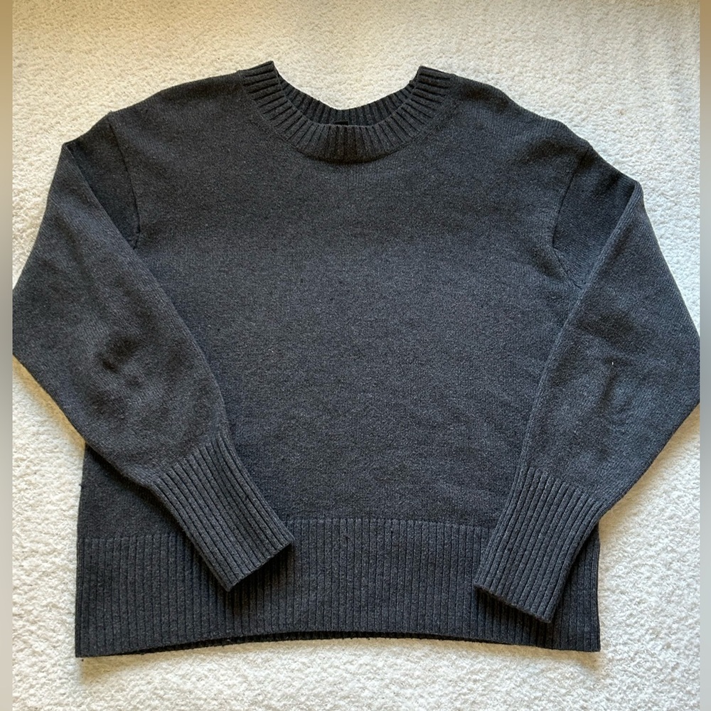 SOLD Banana Republic Gray Crewneck Sweater